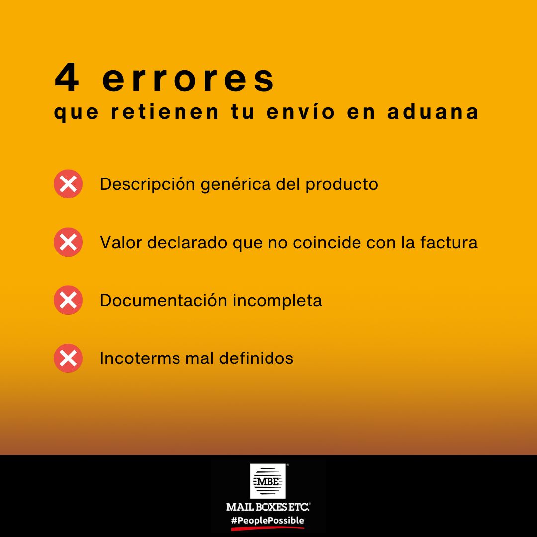 4 errores de los trámites aduaneros